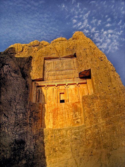 Tomb of Xerxes, Iran, by Roodiparse (Own work) [Public domain]